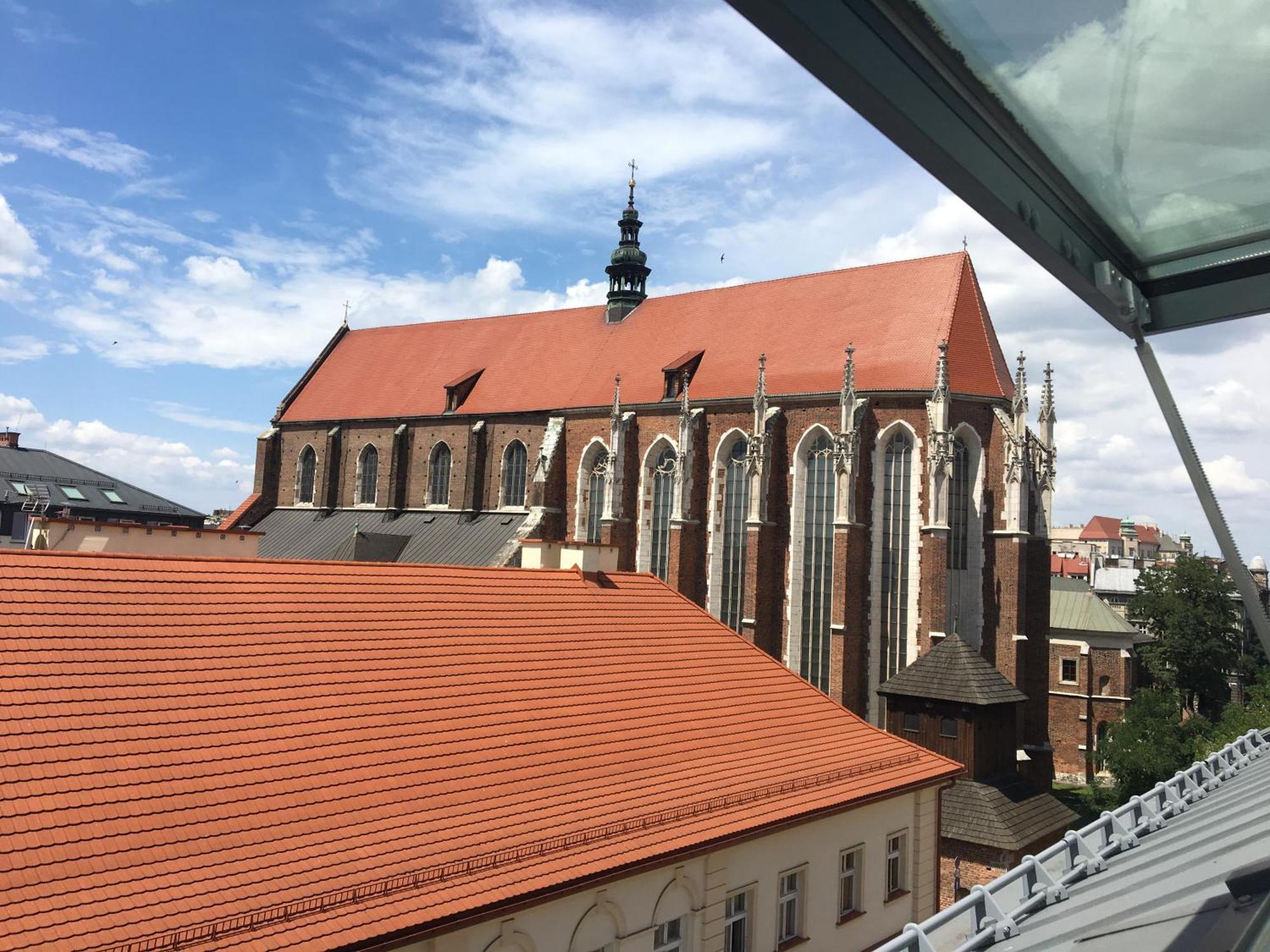 Central Penthouse With Terrace Cracóvia Exterior foto