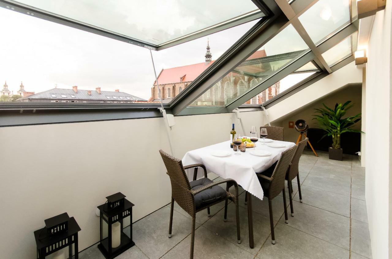 Central Penthouse With Terrace Cracóvia Exterior foto